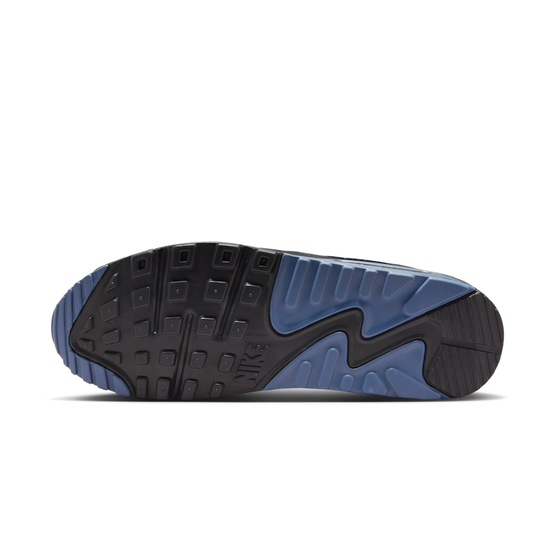 Overkicks - Nike Air Max 90 Smoke Grey Diffused Blue (IB6392-001) - detalle suela
