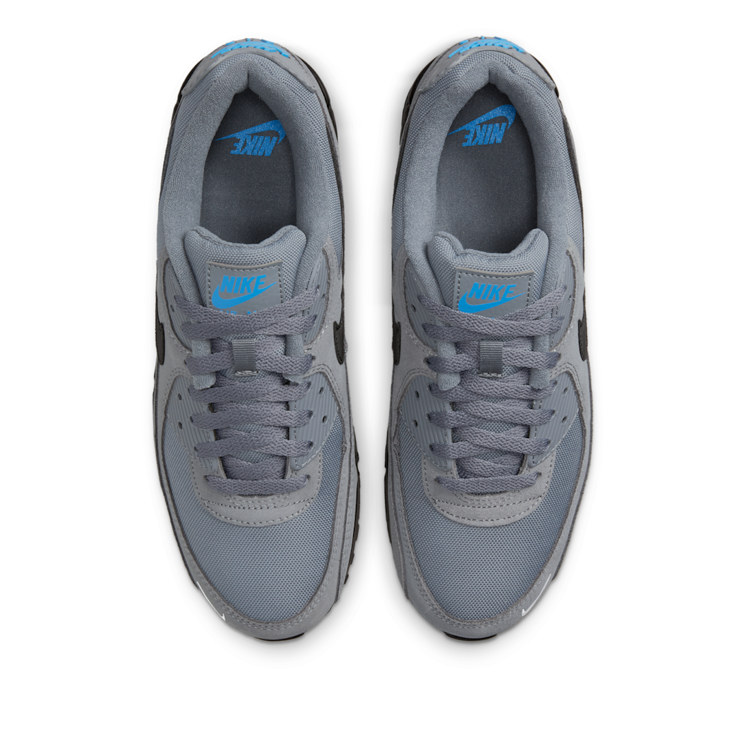 Overkicks - Nike Air Max 90 Smoke Grey Light Photo Blue (DO6706-002) - par completo