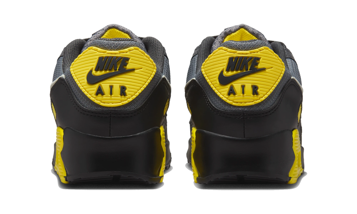 Overkicks - Nike Air Max 90 Smoke Grey Lightning (DM0029-016) - detalle talón