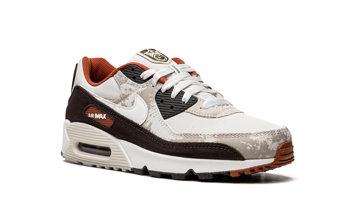Overkicks - Nike Air Max 90 Social FC (DX3576-001) - detalle lateral interior