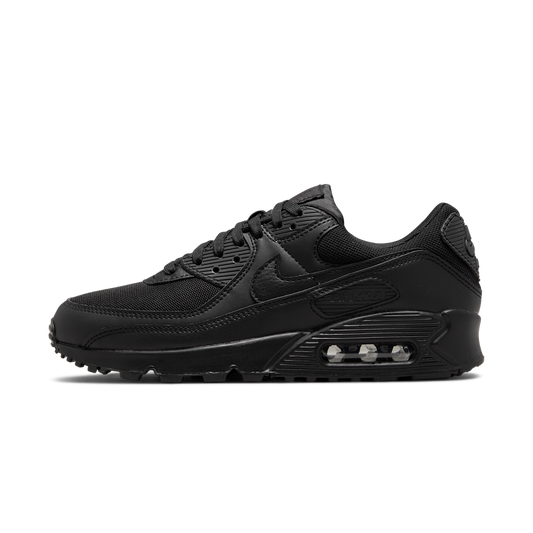 Overkicks - Nike Air Max 90 Triple Black (DH8010-001) - vista lateral