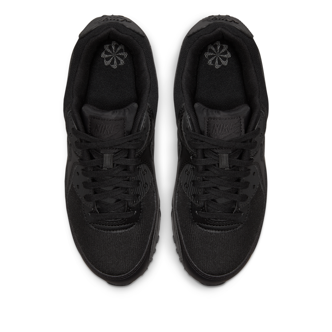 Overkicks - Nike Air Max 90 Triple Black (DH8010-001) - vista trasera