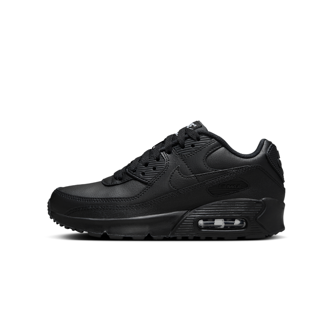 Overkicks - Nike Air Max 90 Triple Black (2024) (HF6358-001) - vista lateral
