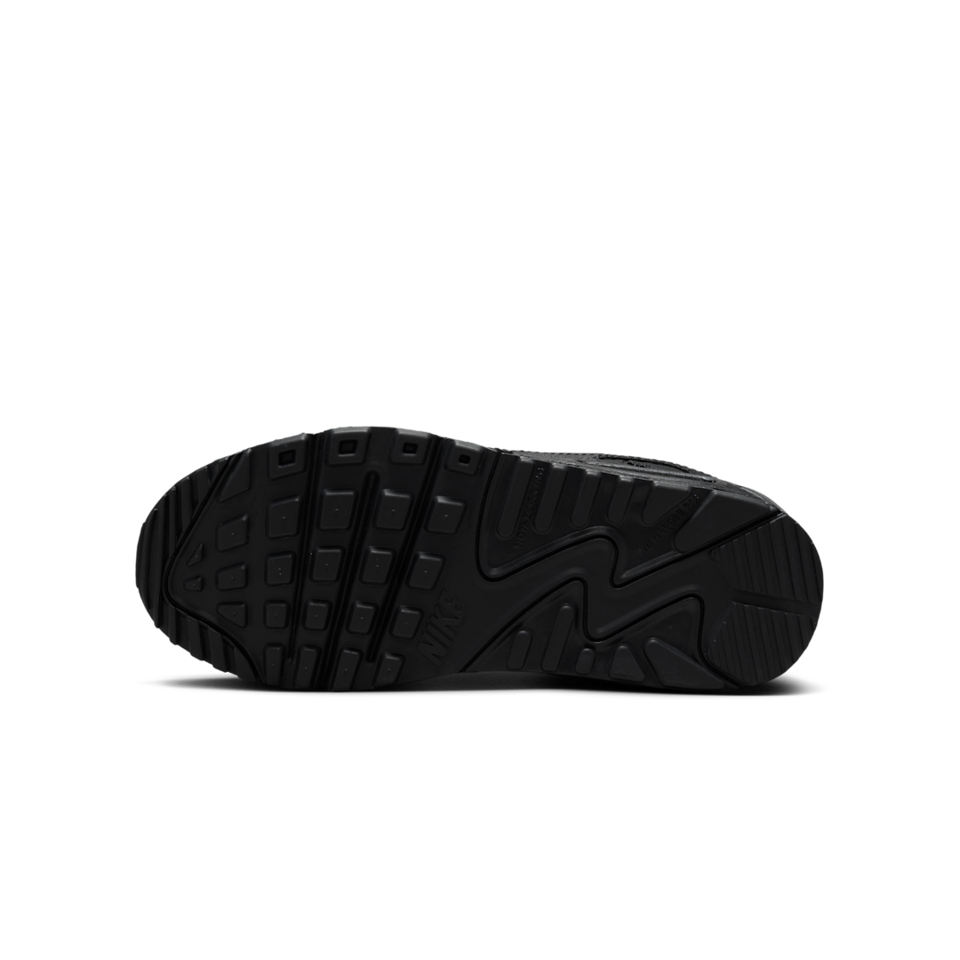 Overkicks - Nike Air Max 90 Triple Black (2024) (HF6358-001) - detalle suela
