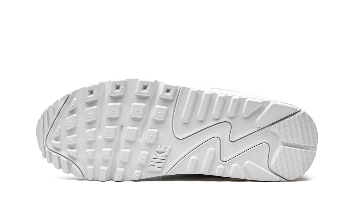 Overkicks - Nike Air Max 90 Triple White (CQ2560-100) - vista superior