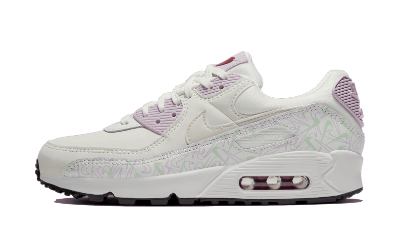 Overkicks - Nike Air Max 90 Valentines Day (2020) (CI7395-100) - vista lateral