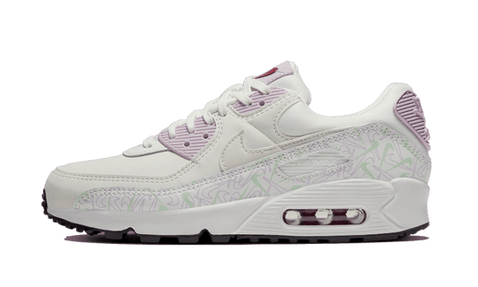 Overkicks - Nike Air Max 90 Valentines Day (2020) (CI7395-100) - vista lateral