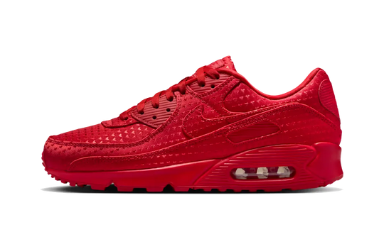 Overkicks - Nike Air Max 90 Valentines Day University Red (2026) (IB6606-600) - vista lateral