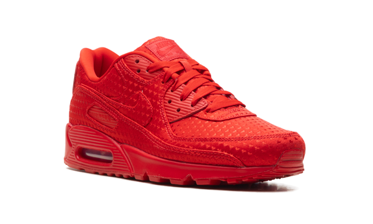 Overkicks - Nike Air Max 90 Valentines Day University Red (2026) (IB6606-600) - detalle
