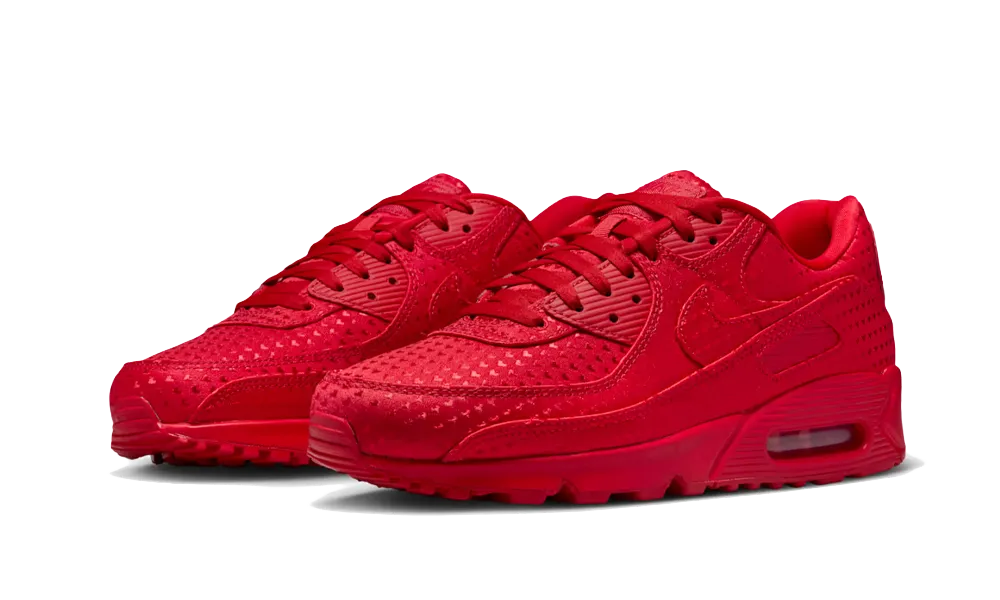 Overkicks - Nike Air Max 90 Valentines Day University Red (2026) (IB6606-600) - vista trasera