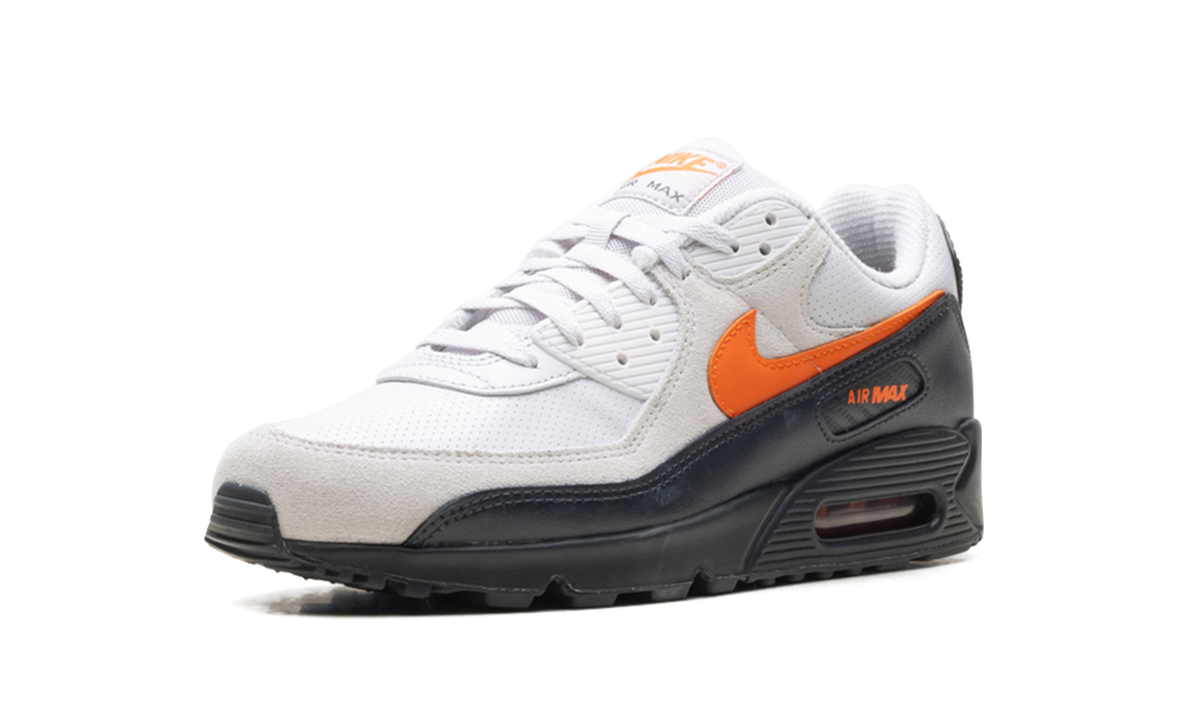 Overkicks - Nike Air Max 90 Vast Grey Safety Orange (IF0670-003) - detalle suela
