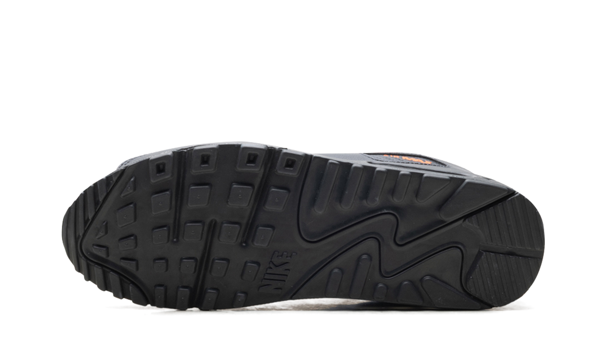 Overkicks - Nike Air Max 90 Vast Grey Safety Orange (IF0670-003) - vista superior
