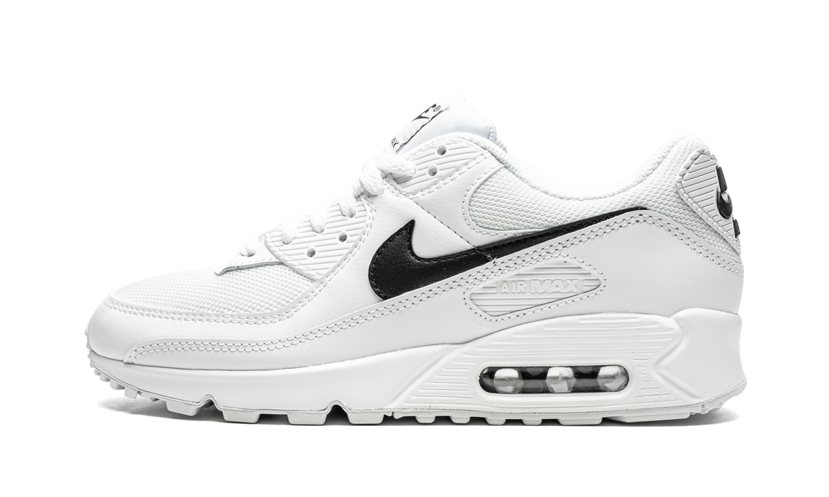Overkicks - Nike Air Max 90 White (CQ2560-101) - vista lateral