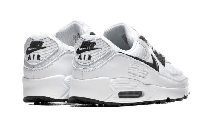 Overkicks - Nike Air Max 90 White Black (2020) (CT1028-103) - par completo
