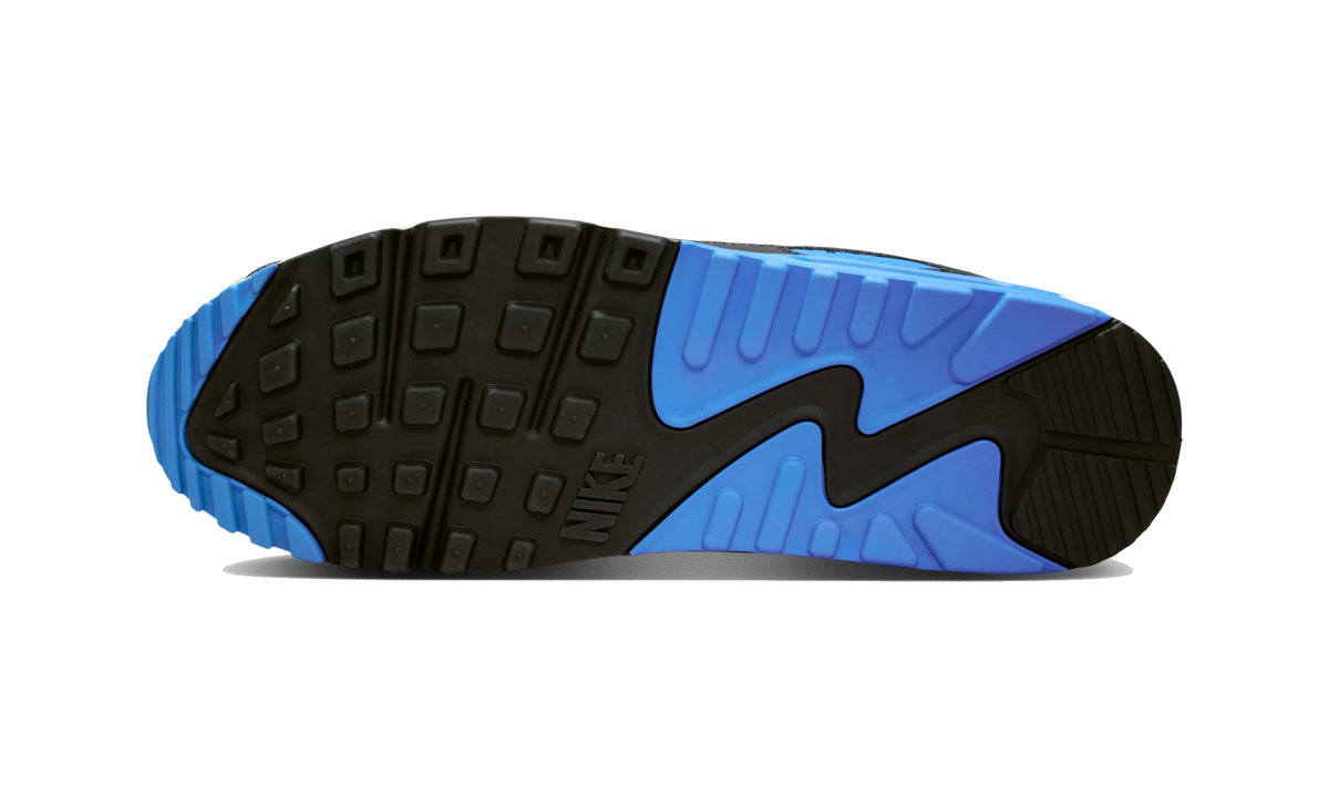 Overkicks - Nike Air Max 90 White Blue Crystal (DM0029-122) - par completo