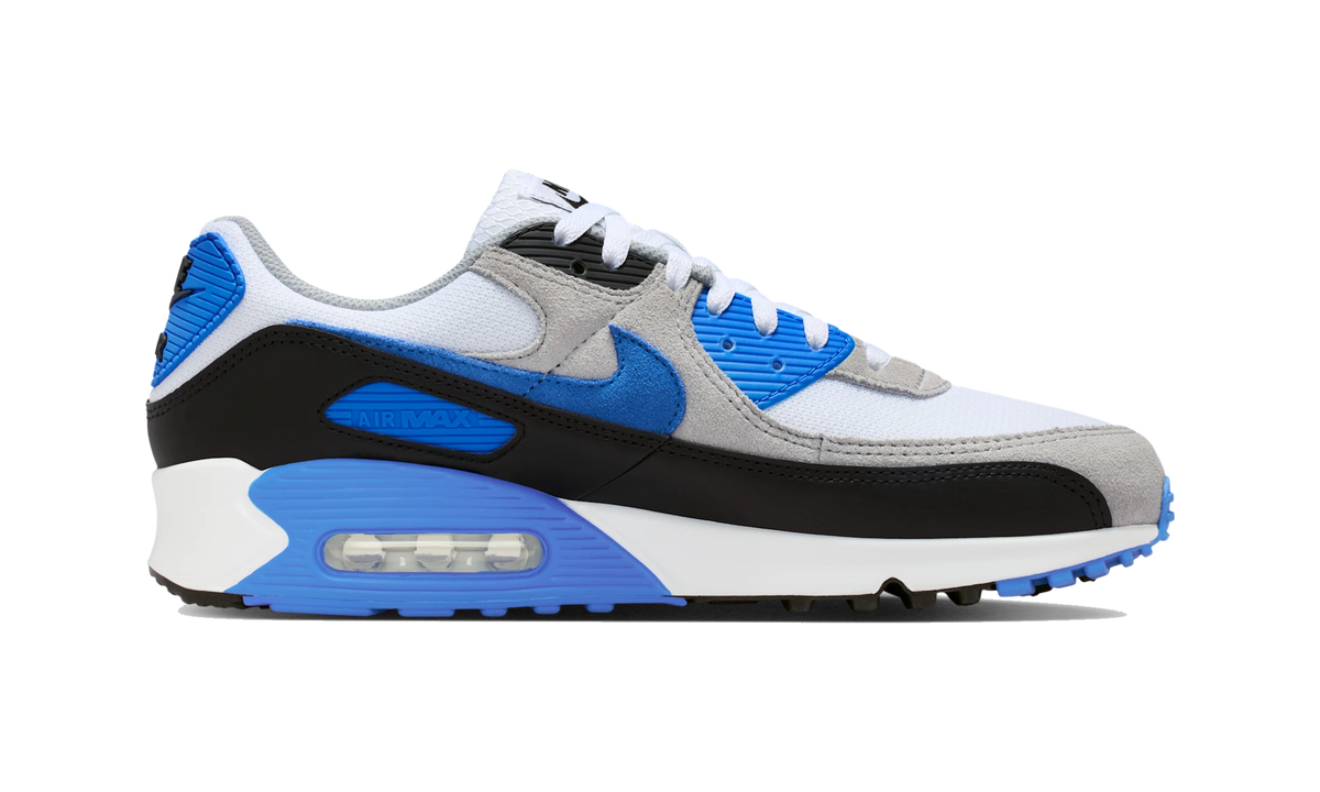 Overkicks - Nike Air Max 90 White Blue Crystal (DM0029-122) - detalle suela