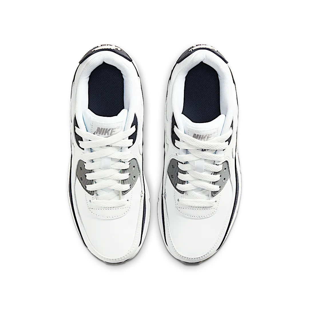 Overkicks - Nike Air Max 90 White Grey Obsidian (CD6864-105) - par completo