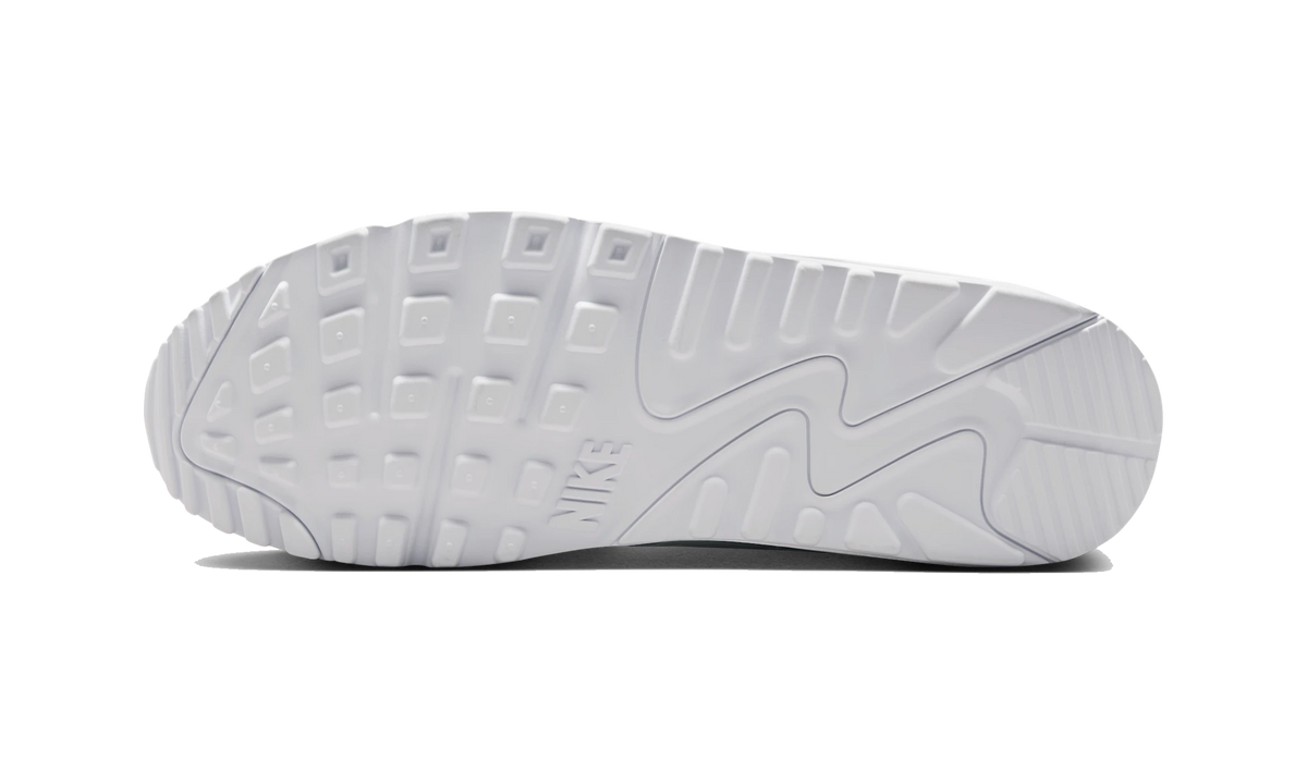 Overkicks - Nike Air Max 90 White Light Crimson (DM0029-118) - par completo