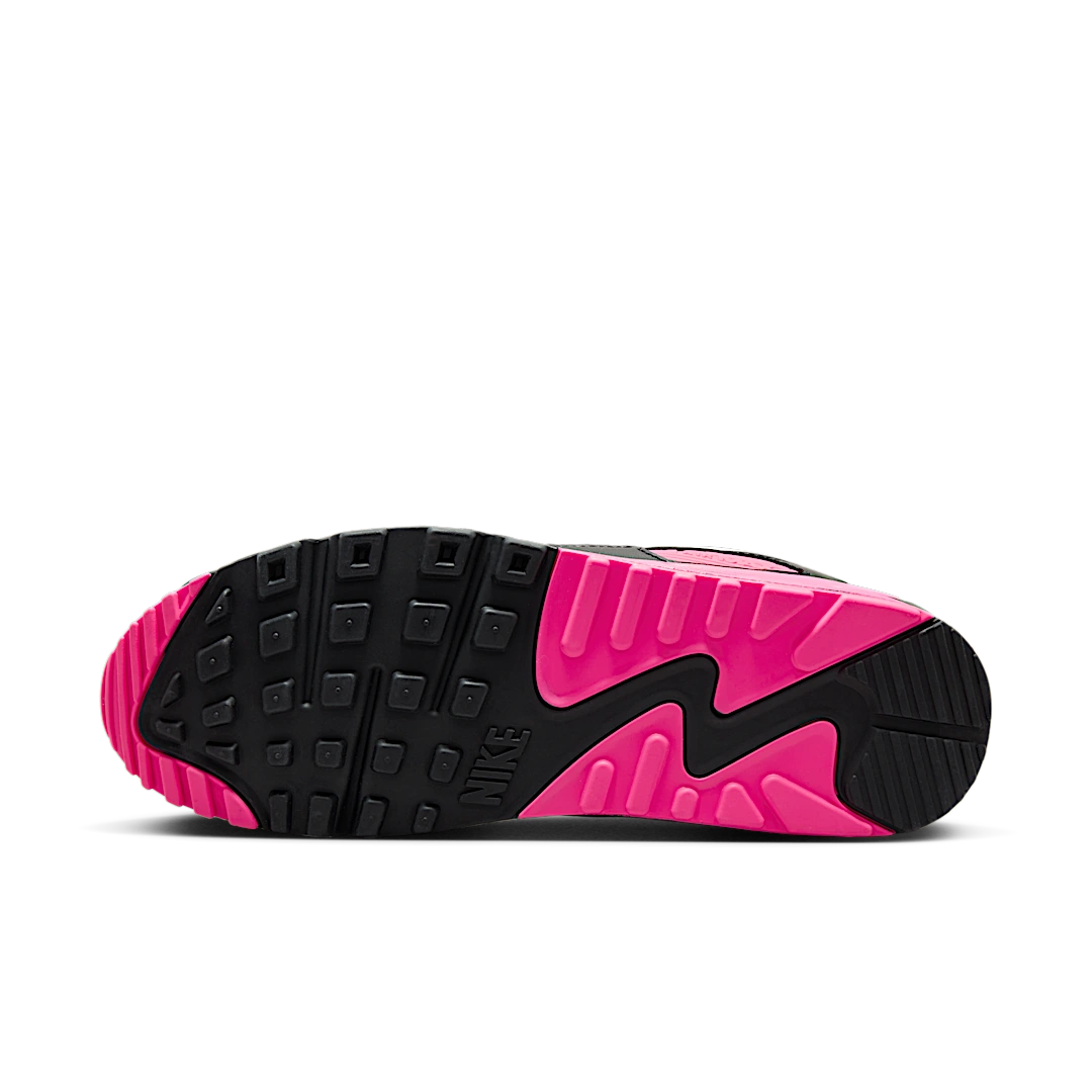 Overkicks - Nike Air Max 90 Wolf Grey Hyper Pink (DM0029-010) - detalle suela