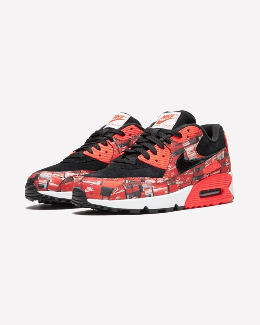 Overkicks - Nike Air Max 90 atmos We Love Nike (Bright Crimson) (AQ0926-001) - imagen 2