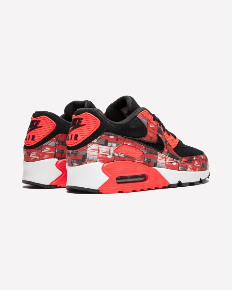 Overkicks - Nike Air Max 90 atmos We Love Nike (Bright Crimson) (AQ0926-001) - imagen 3