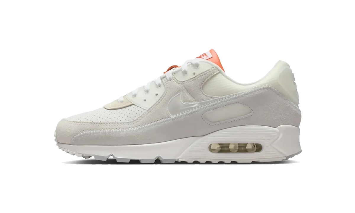 Overkicks - Nike Air Max 90 size? White Soft Pearl (IM7514-100) - vista lateral