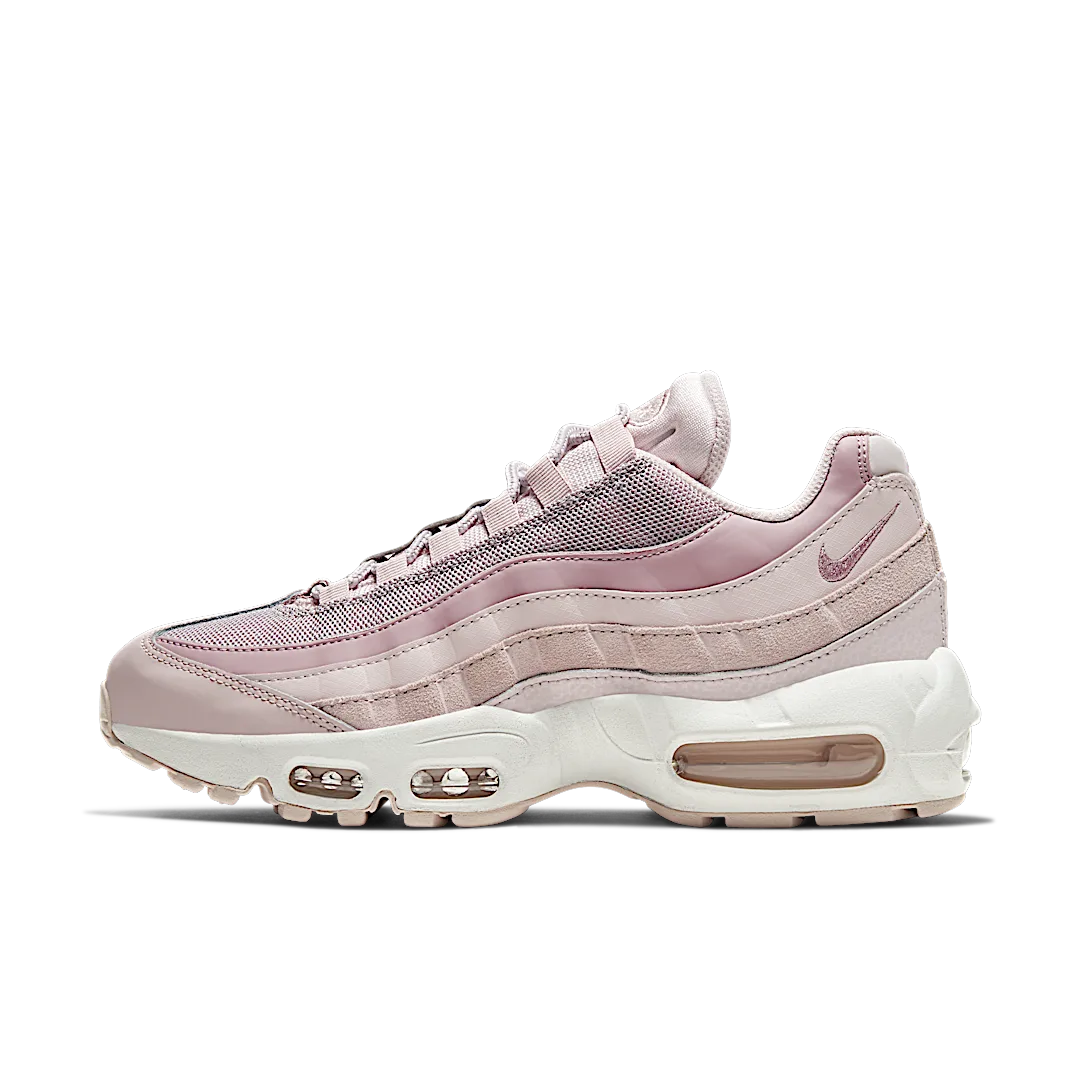 Overkicks - Nike Air Max 95 Barely Rose Plum Chalk (CI3710-600) - vista lateral