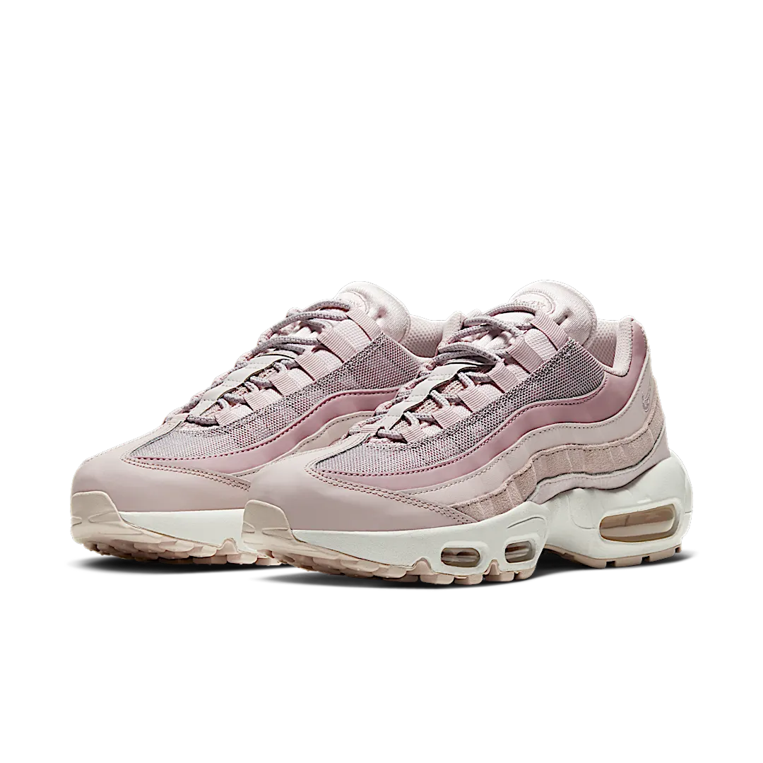 Overkicks - Nike Air Max 95 Barely Rose Plum Chalk (CI3710-600) - vista trasera