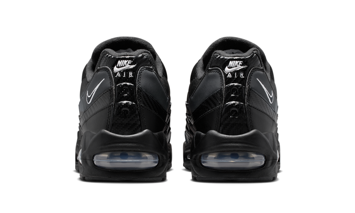 Overkicks - Nike Air Max 95 Big Bubble Black Carbon (IR1474-010) - detalle talón