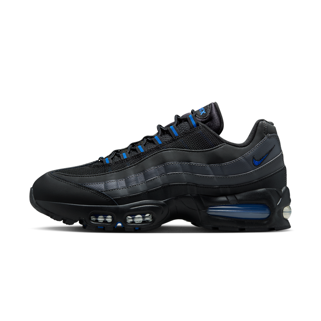 Overkicks - Nike Air Max 95 Big Bubble Black Game Royal (IM5987-010) - vista lateral