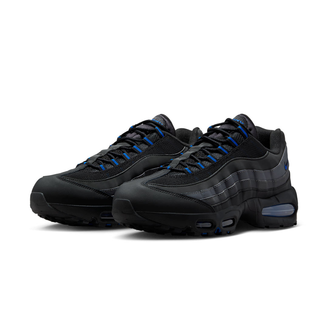 Overkicks - Nike Air Max 95 Big Bubble Black Game Royal (IM5987-010) - vista trasera