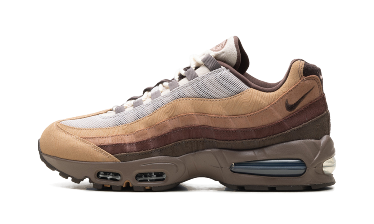 Overkicks - Nike Air Max 95 Big Bubble Ducks of a Feather Oregon Ducks Lumber Yard (IQ3988-001) - vista lateral