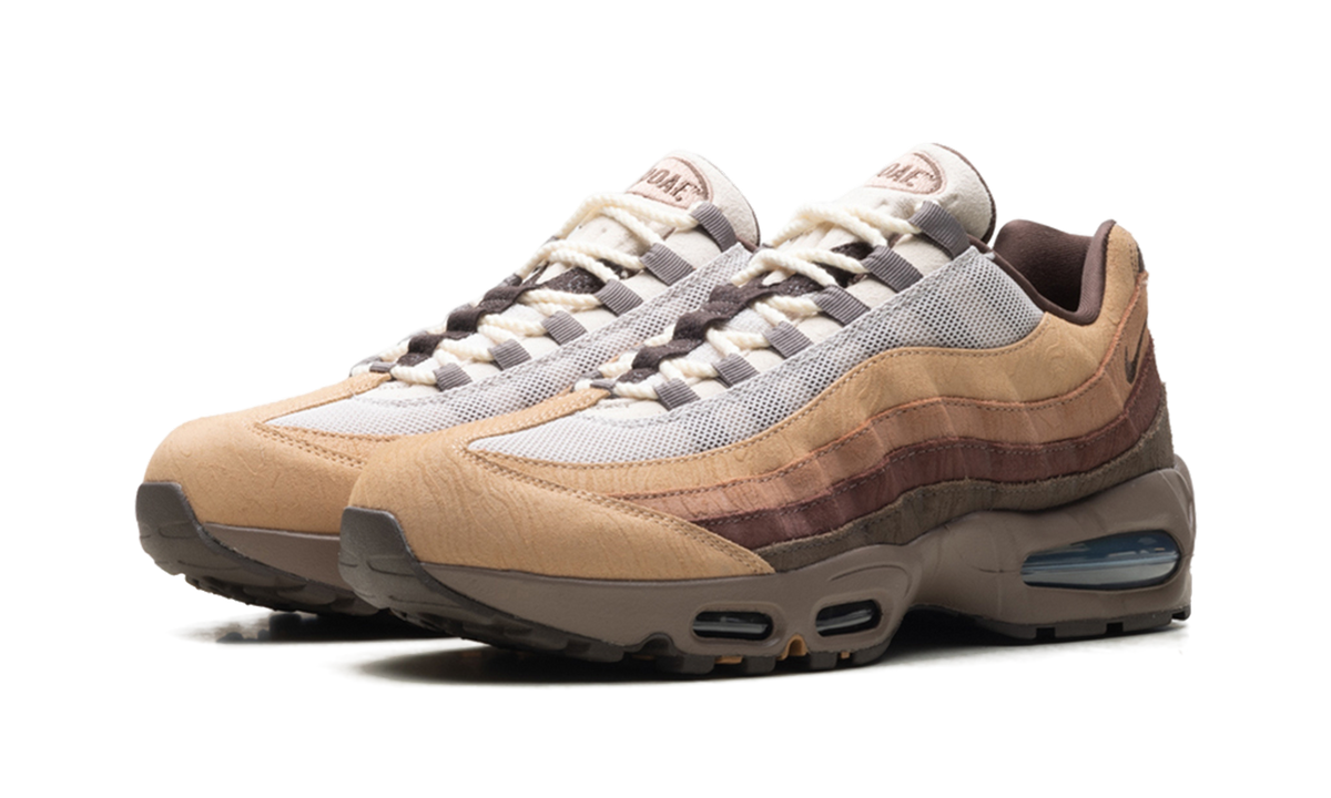 Overkicks - Nike Air Max 95 Big Bubble Ducks of a Feather Oregon Ducks Lumber Yard (IQ3988-001) - vista trasera