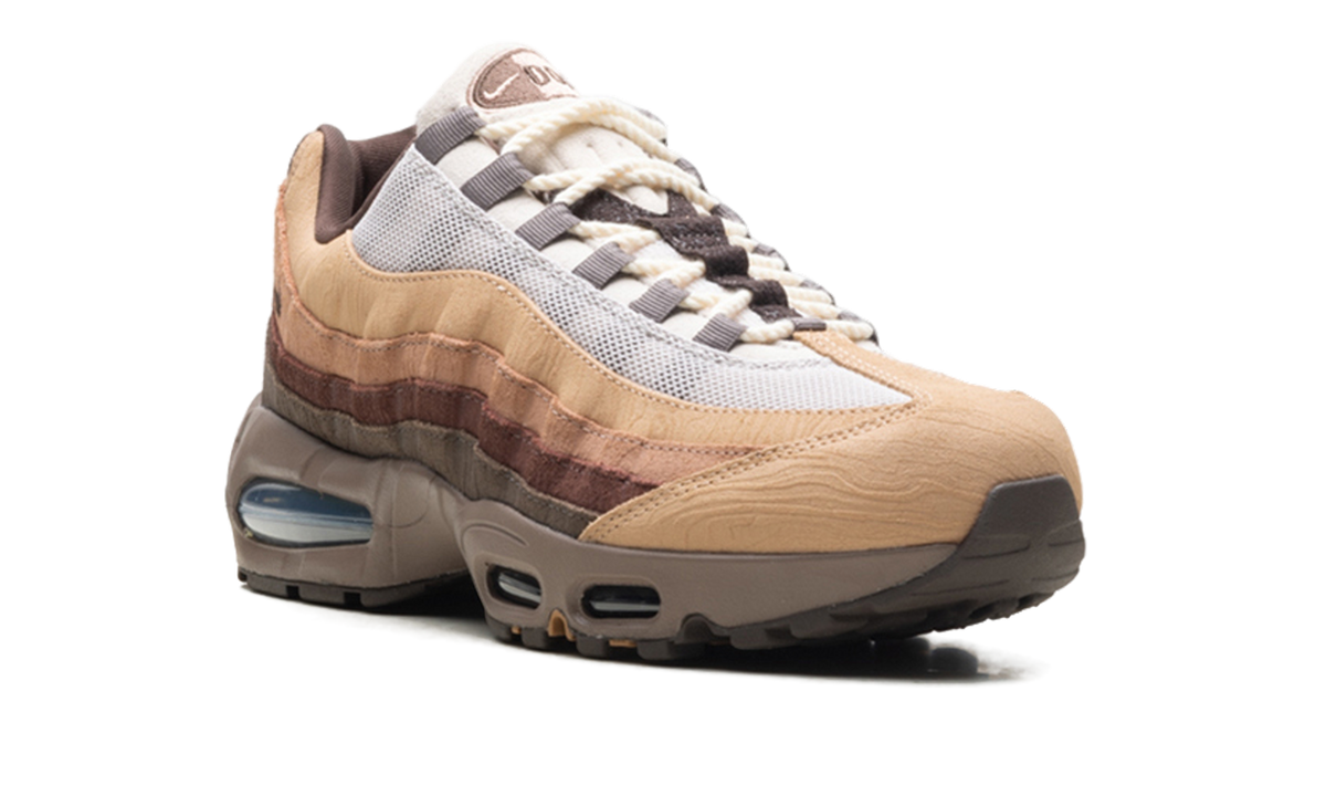 Overkicks - Nike Air Max 95 Big Bubble Ducks of a Feather Oregon Ducks Lumber Yard (IQ3988-001) - detalle lateral interior