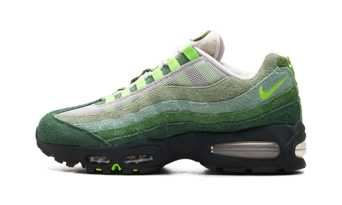 Overkicks - Nike Air Max 95 Big Bubble Ducks of a Feather Oregon Ducks The Woods (IQ3986-300) - vista lateral
