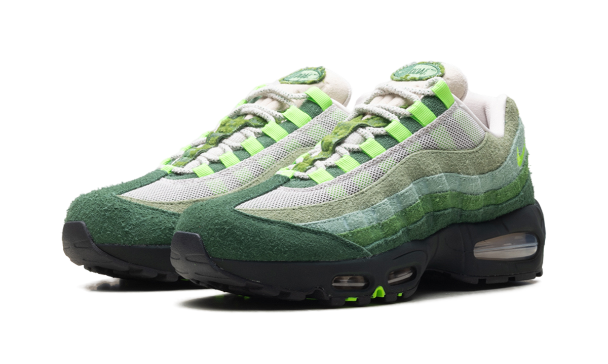 Overkicks - Nike Air Max 95 Big Bubble Ducks of a Feather Oregon Ducks The Woods (IQ3986-300) - vista trasera