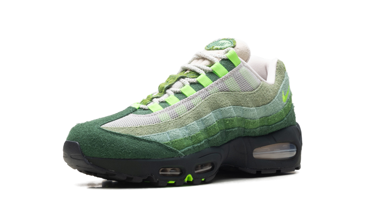 Overkicks - Nike Air Max 95 Big Bubble Ducks of a Feather Oregon Ducks The Woods (IQ3986-300) - detalle suela