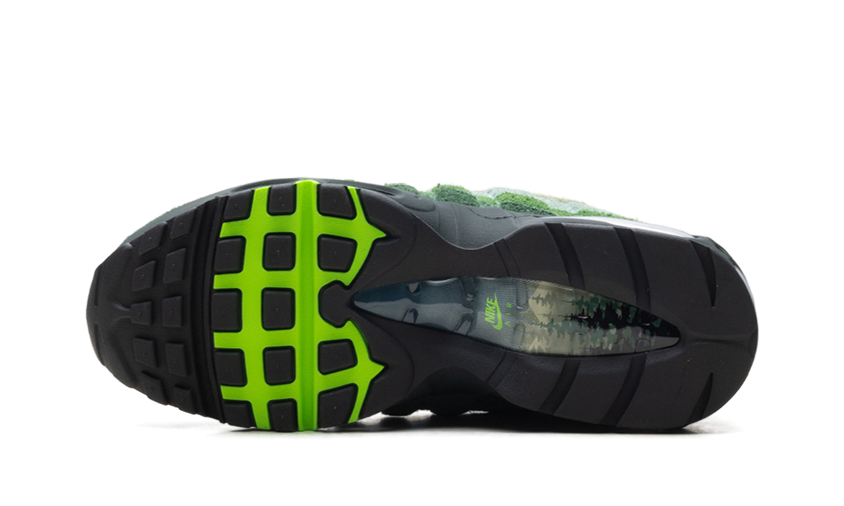 Overkicks - Nike Air Max 95 Big Bubble Ducks of a Feather Oregon Ducks The Woods (IQ3986-300) - vista superior