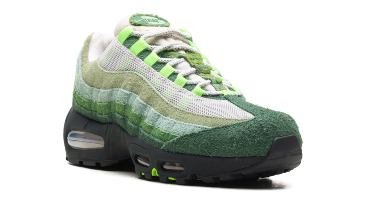 Overkicks - Nike Air Max 95 Big Bubble Ducks of a Feather Oregon Ducks The Woods (IQ3986-300) - detalle lateral interior