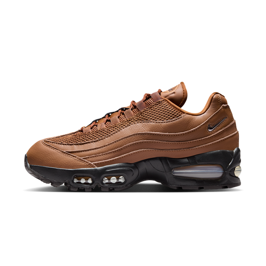 Overkicks - Nike Air Max 95 Big Bubble Light British Tan Jewel Swoosh (IH1413-200) - vista lateral