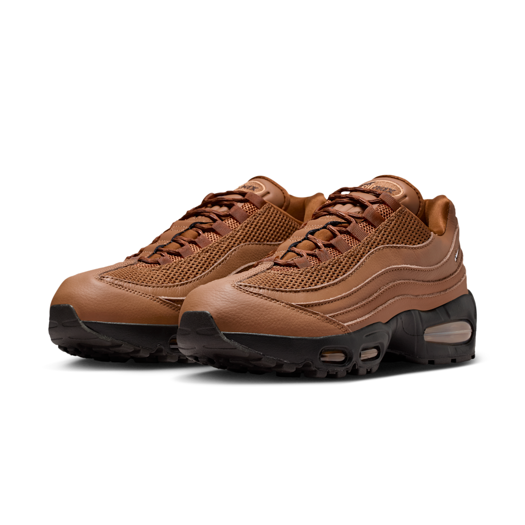 Overkicks - Nike Air Max 95 Big Bubble Light British Tan Jewel Swoosh (IH1413-200) - vista trasera