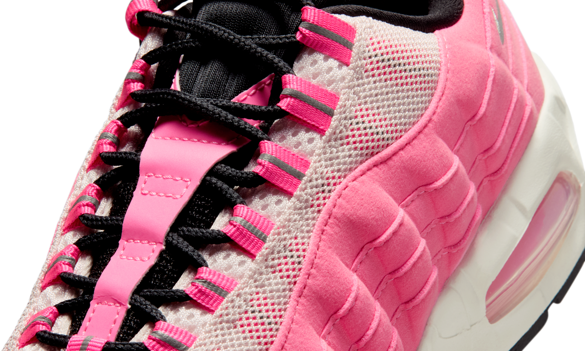 Overkicks - Nike Air Max 95 Big Bubble Pink Glow (IV2378-649) - detalle lateral interior