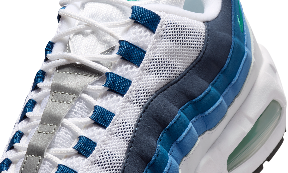 Overkicks - Nike Air Max 95 Big Bubble Slate (IH7855-100) - detalle lateral interior