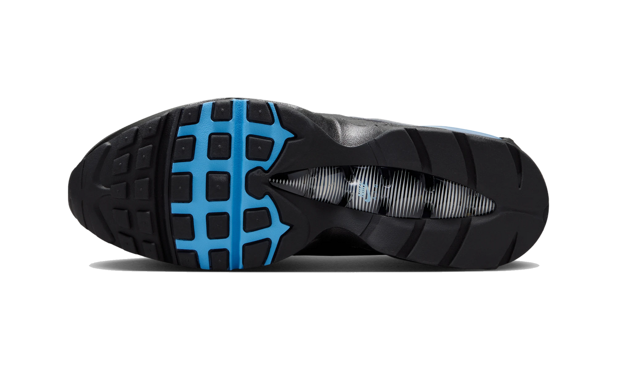 Overkicks - Nike Air Max 95 Big Bubble Tech Black University Blue (IH7853-002) - par completo