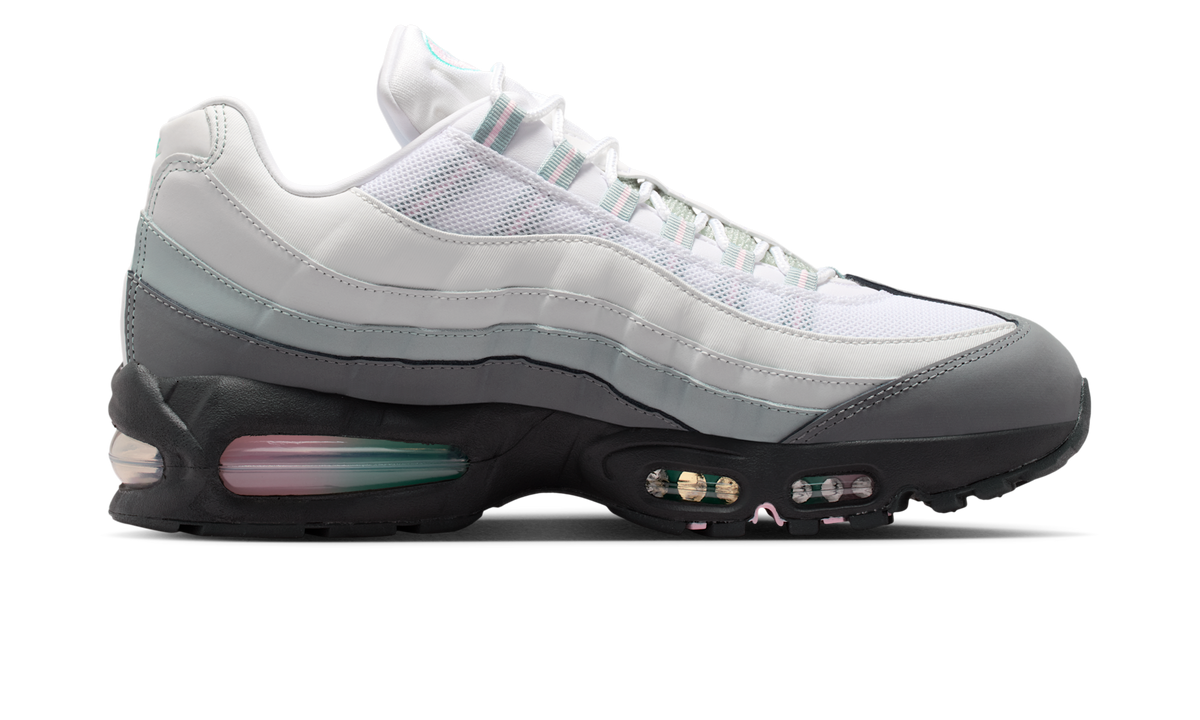 Overkicks - Nike Air Max 95 Big Bubble White Hyper Turquoise Pink Foam (IR1473-060) - detalle suela