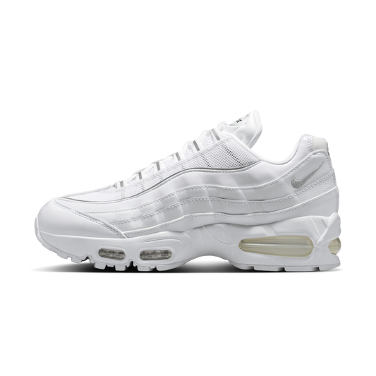 Overkicks - Nike Air Max 95 Big Bubble White Patent (IB6397-100) - vista lateral