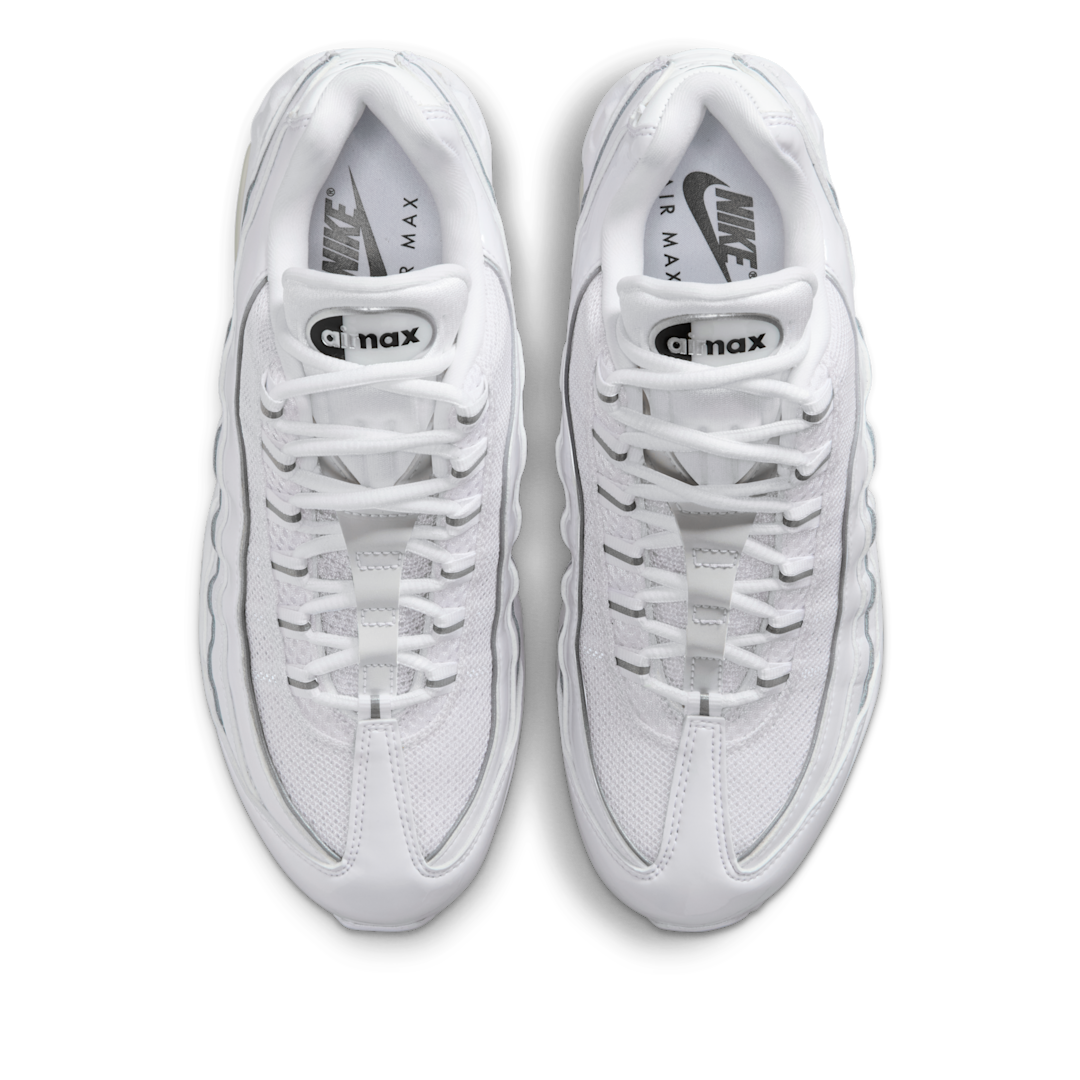Overkicks - Nike Air Max 95 Big Bubble White Patent (IB6397-100) - par completo