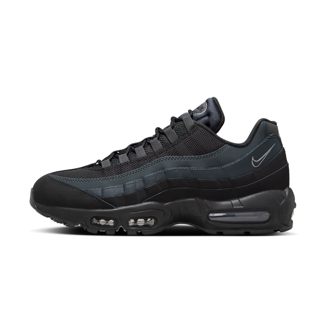 Overkicks - Nike Air Max 95 Black Anthracite (HQ3825-003) - vista lateral