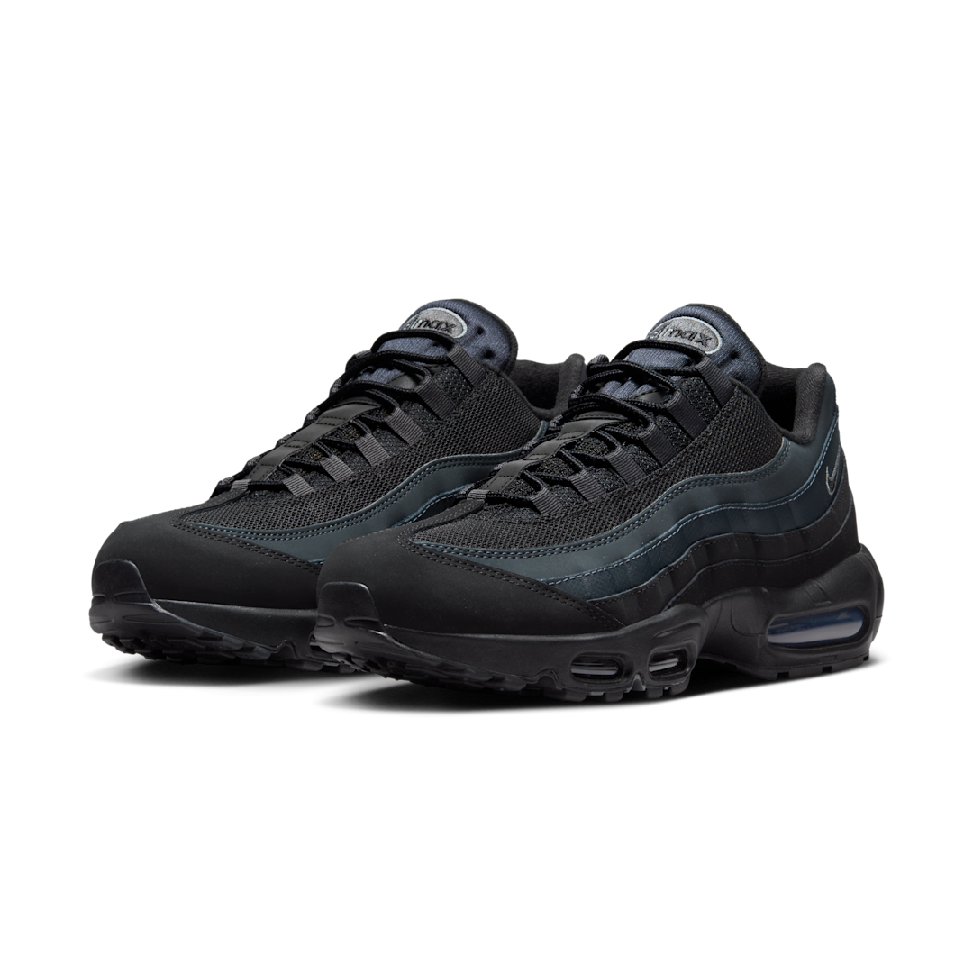 Overkicks - Nike Air Max 95 Black Anthracite (HQ3825-003) - vista trasera