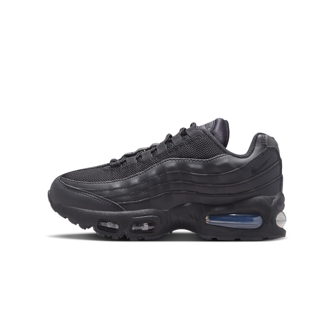Overkicks - Nike Air Max 95 Black Anthracite (GS) (II4130-001) - vista lateral